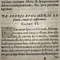 De febribus libri tres